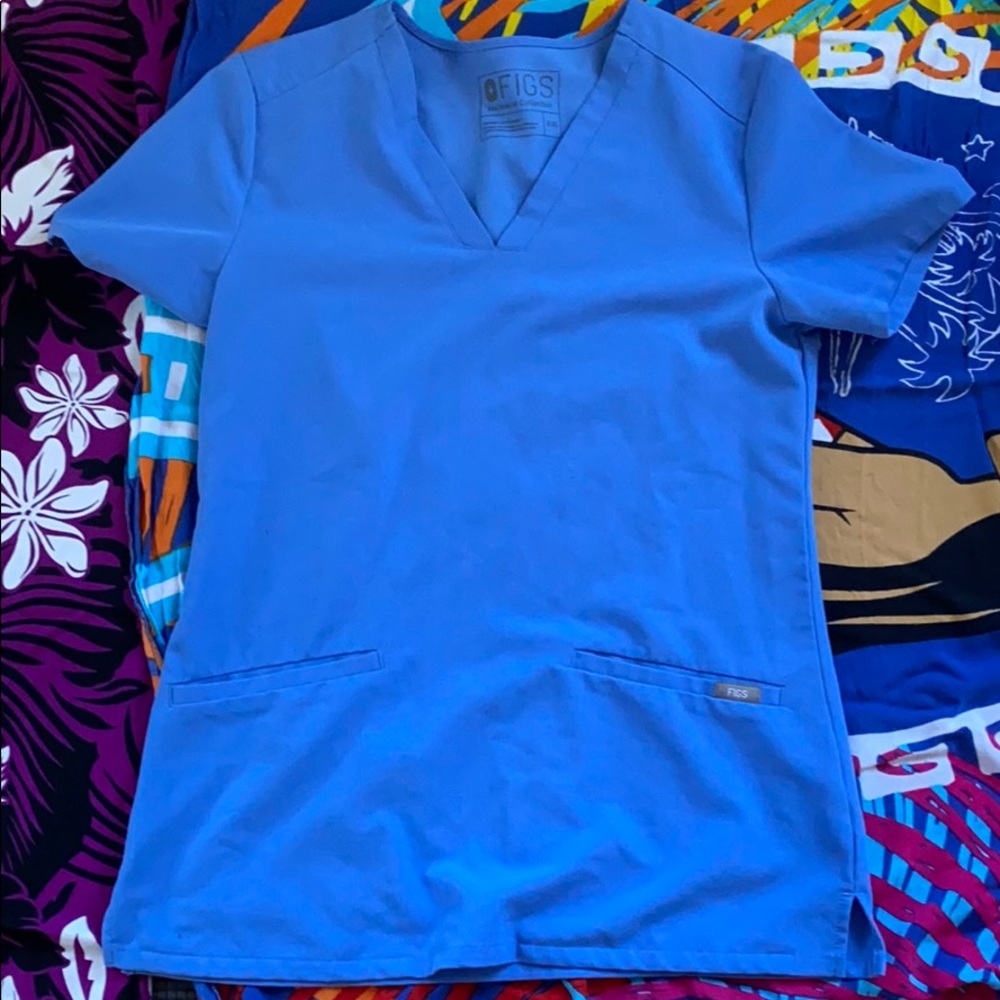 Figs Scrub Top